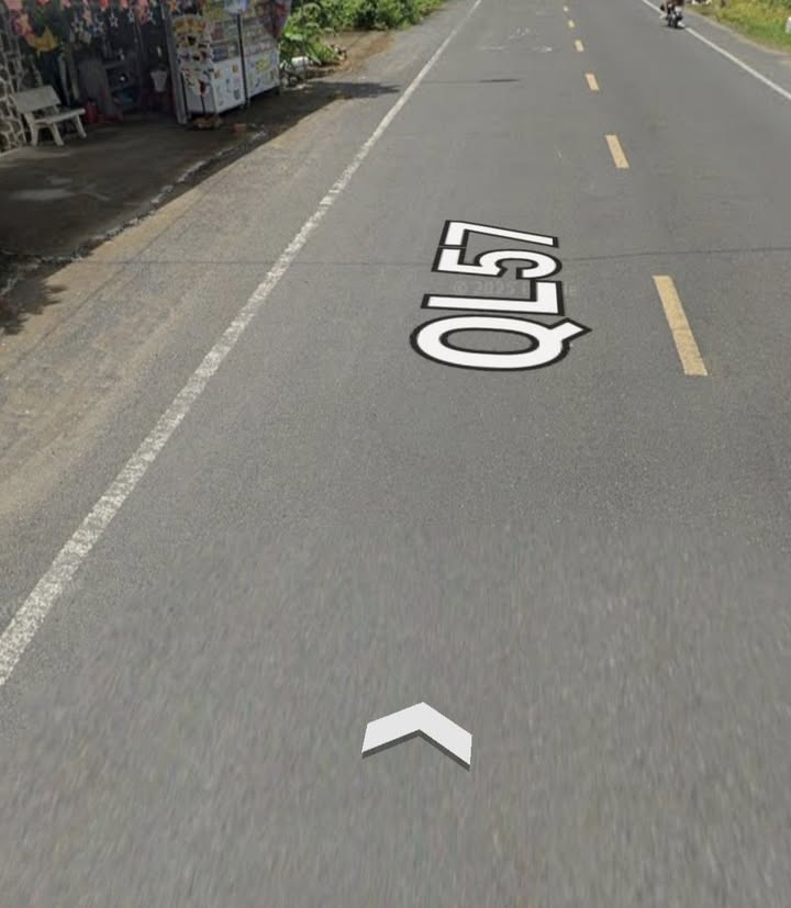 Nhà mặt tiền Quốc Lộ 57, Phú Phụng 1000m² giá 3 tỷ - Cơ hội đầu tư tuyệt vời!