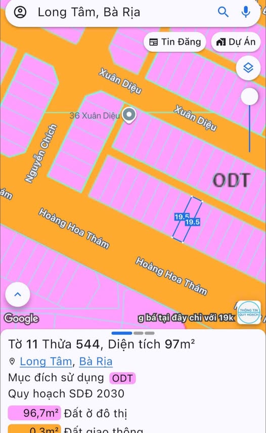 Bán FrontHouse đường Hoàng Hoa Thám 95m² giá 3.79 tỷ - Đường rộng 32m, kinh doanh thuận lợi!