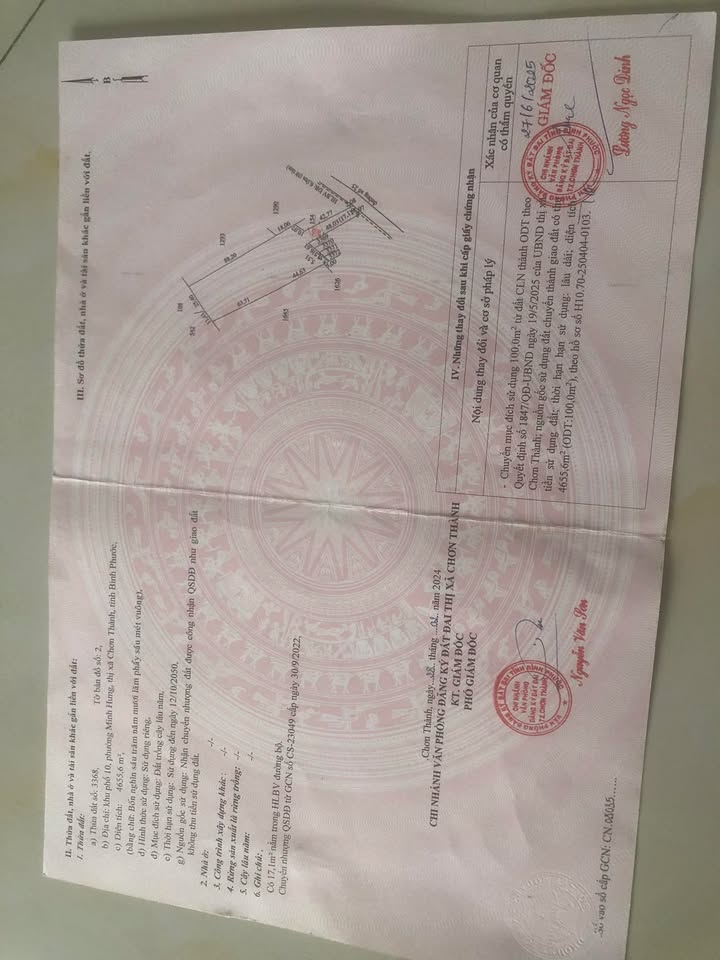 Đất nền Minh Hưng Chơn Thành 360m² giá 4 tỷ - Cơ hội đầu tư sinh lời!