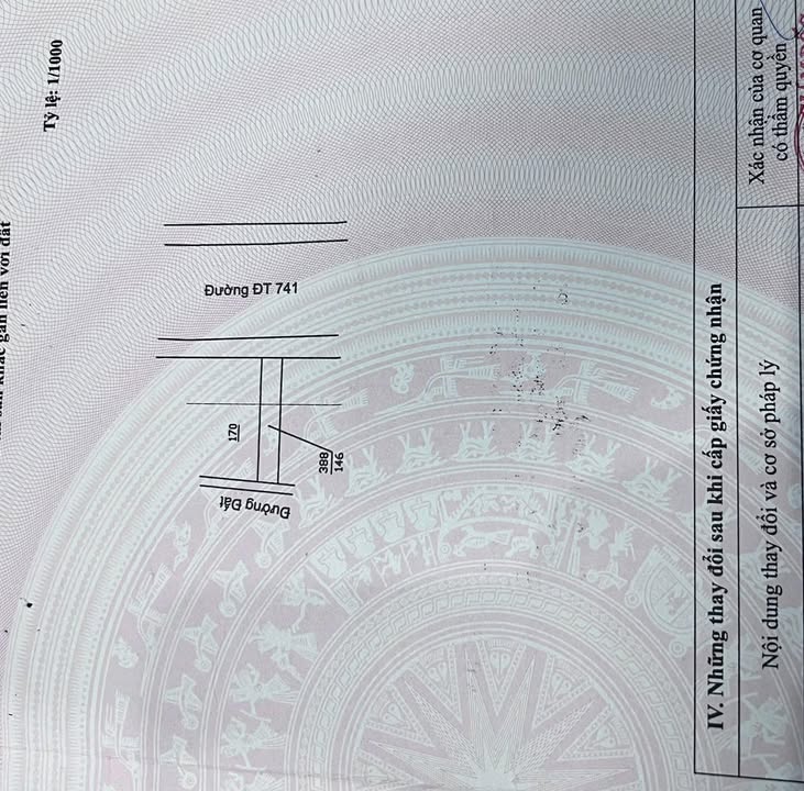 Nhà cấp 4 mặt tiền ĐT741, Phú Giáo, Bình Dương, 159m² giá 1.55 tỷ - Bán gấp!