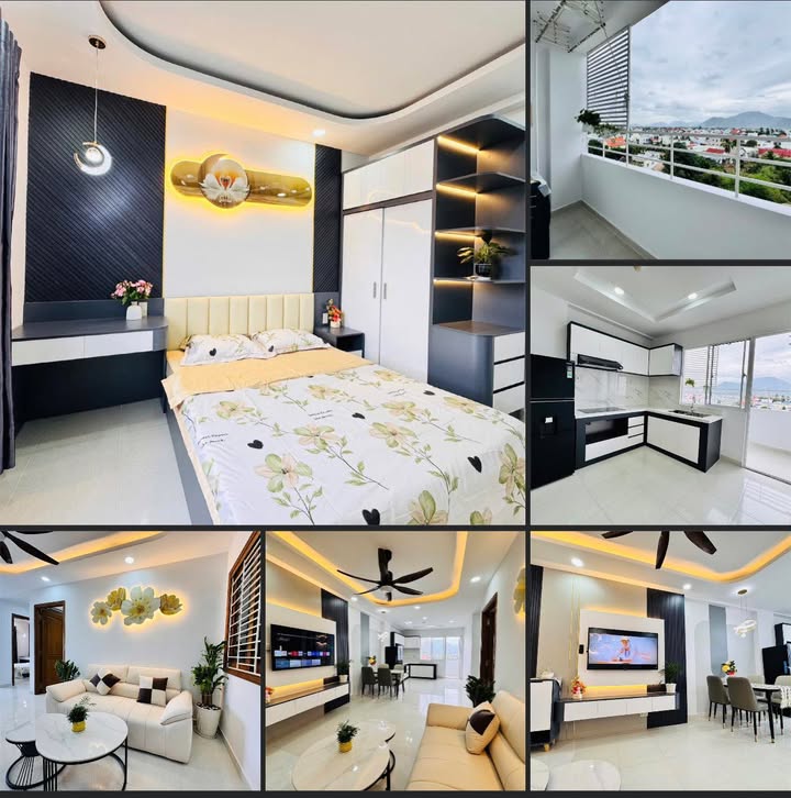 Căn hộ CT5 Vĩnh Điềm Trung Nha Trang 60m² giá 2.53 tỷ - Full nội thất mới tinh!