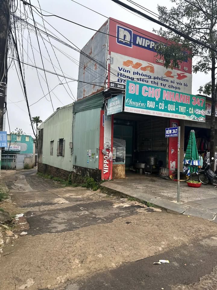 Đất nền hẻm 347 Phạm Văn Đồng, TP Pleiku 217m² giá 1.4 tỷ - Đầu tư sinh lời lý tưởng!