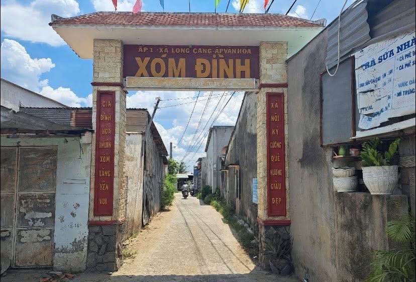 Đất thổ cư 210m² mặt tiền đường Cây Mắm, xã Long Cang - Giá chỉ 1.3 tỷ!