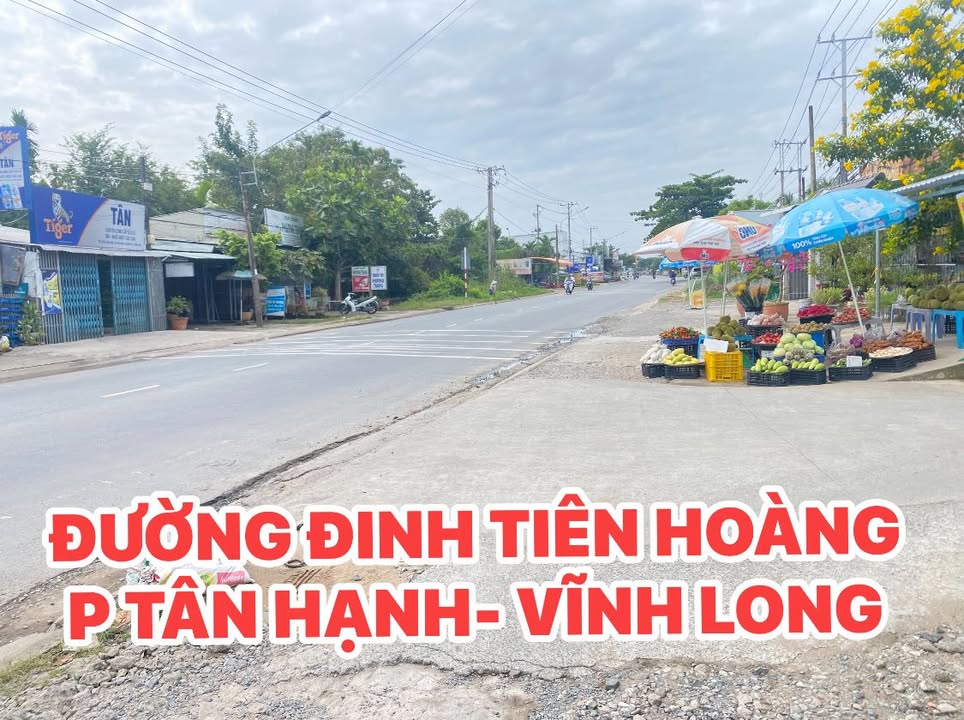 Bán đất nền liền kề 114m² và 115m² tại phường Tân Hạnh, Vĩnh Long - Đầu tư sinh lời ngay!