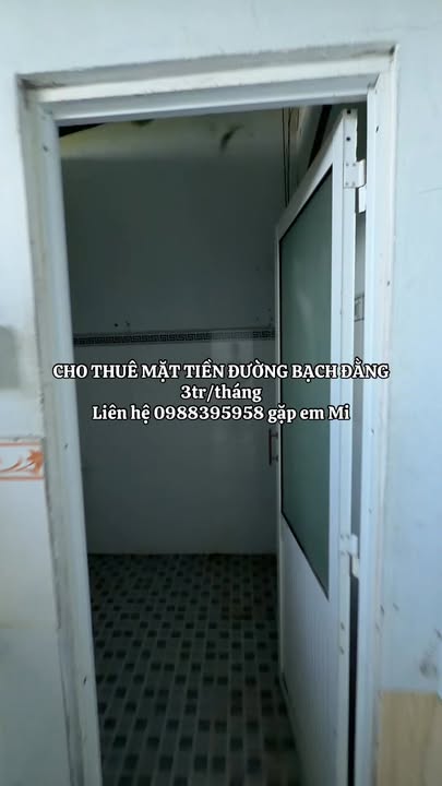 Cho thuê mặt tiền đường Bạch Đằng Trà Vinh giá 3 triệu - Vị trí đắc địa cho kinh doanh!