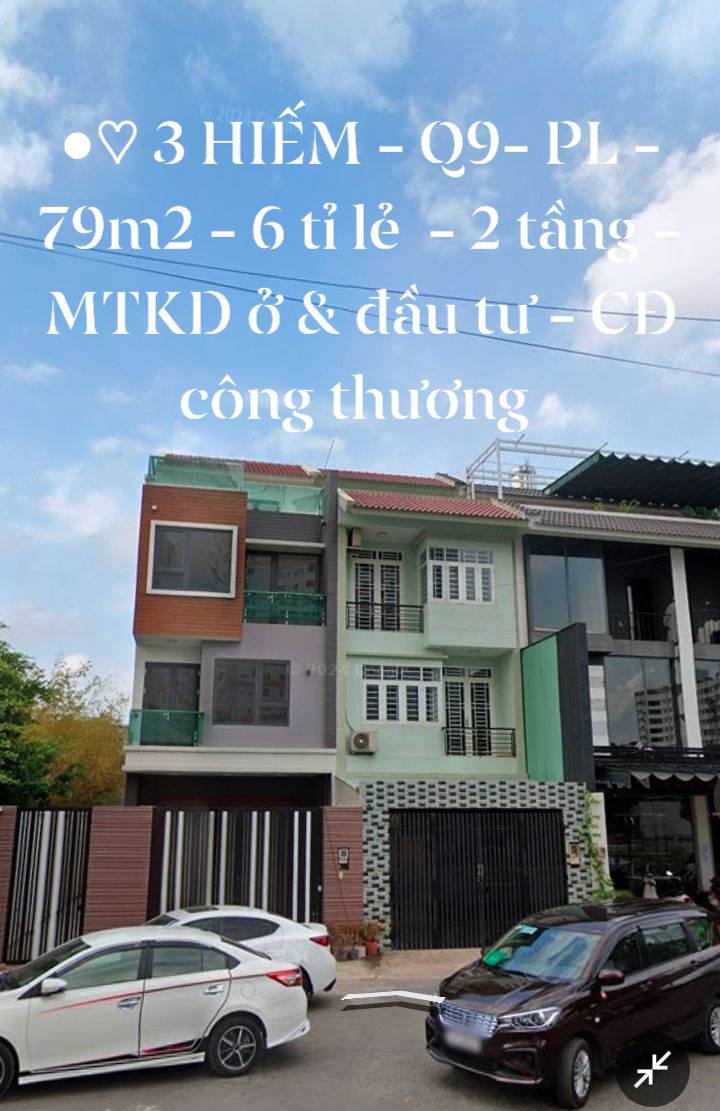 Nhà mặt tiền Dương Đình Hội, Thủ Đức 79m² giá 6 tỷ - Đầu tư sinh lời ngay!