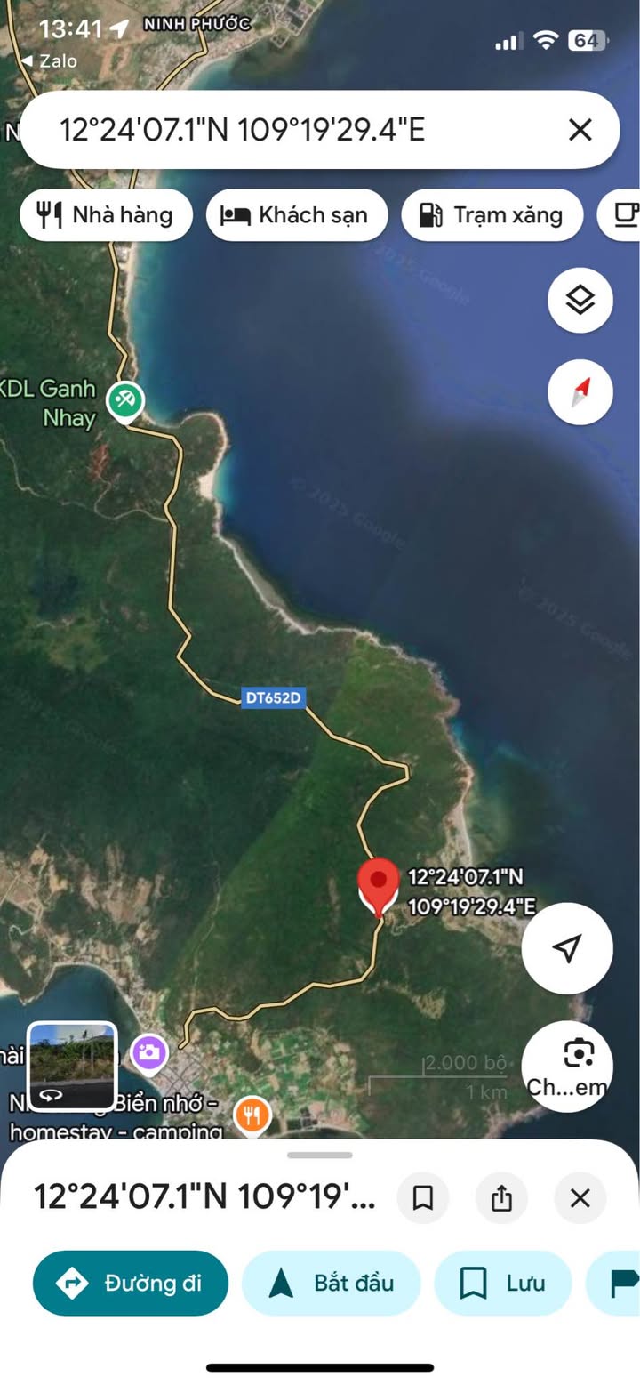 Đất rừng Ninh Vân Ninh Hòa 1885m² - View biển tuyệt đẹp, giá thỏa thuận!