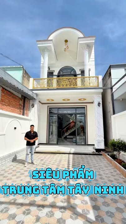 Nhà Lầu Tân Cổ Điển Tây Ninh 153.9m² - Thiết kế sang trọng, giá thỏa thuận!