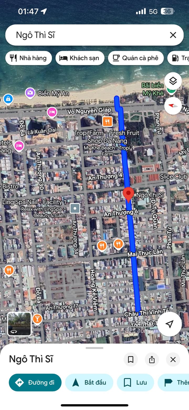 Nhà phố mặt tiền Ngô Thì Sĩ, Đà Nẵng 174m² giá 54 tỷ - Cơ hội đầu tư sinh lời!