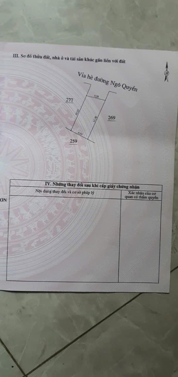 Nhà 3 tầng mặt đường Ngô Quyền, Lạng Sơn 66m² giá 5 tỷ - Vị trí đắc địa kinh doanh sầm uất!