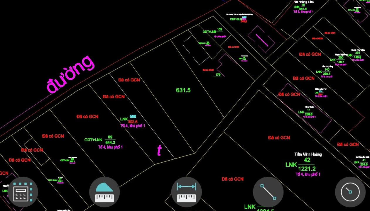 Đất nền 631m² Kp1 Dương Đông - Gần đường 30/4, giá thỏa thuận!