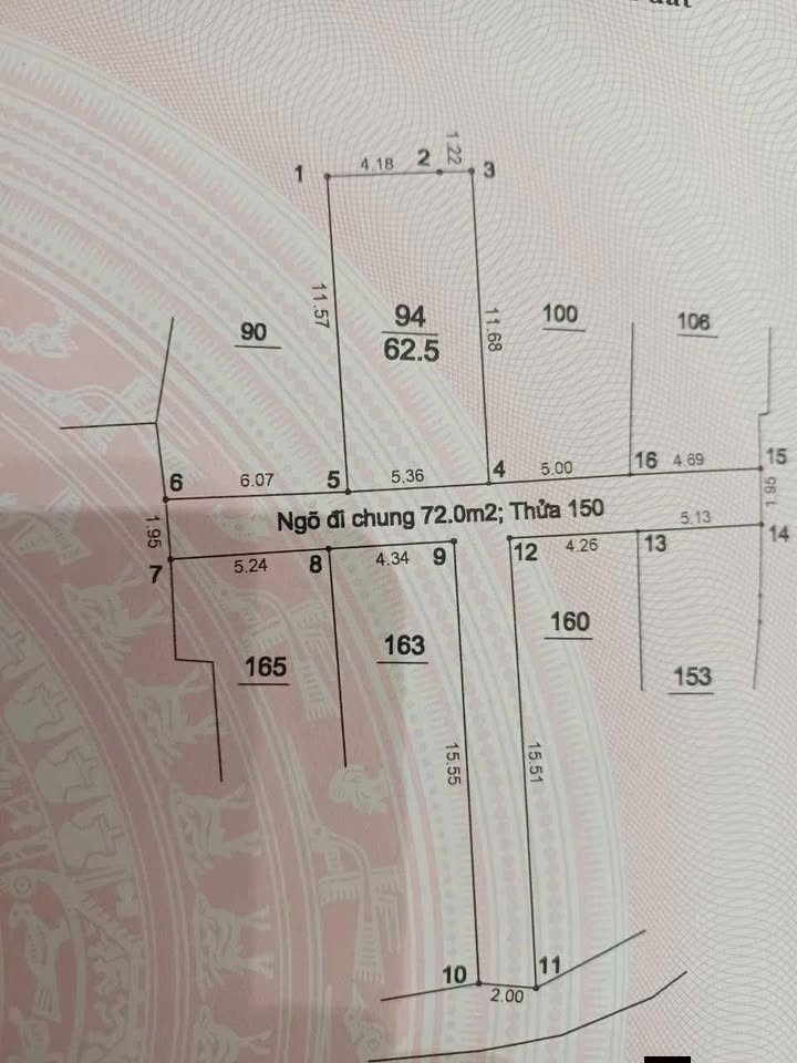 Đất nền Phúc Lợi Long Biên 62m² giá 6.5 tỷ - Thích hợp đầu tư ngay!