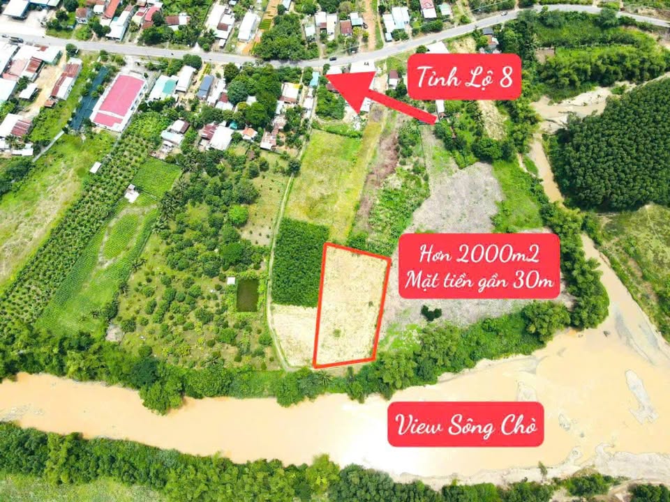 Đất thổ cư Khánh Bình Khánh Vĩnh 2083m² giá 1.6 tỷ - View sông tuyệt đẹp!