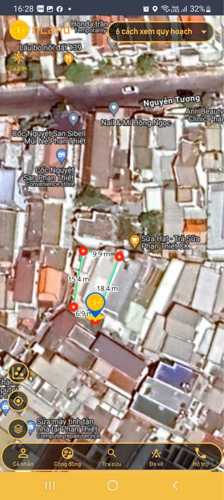 Đất thổ cư 3 mặt tiền Hẻm Hoa Lâm, Phú Thủy, 138m² - Cơ hội đầu tư tuyệt vời!