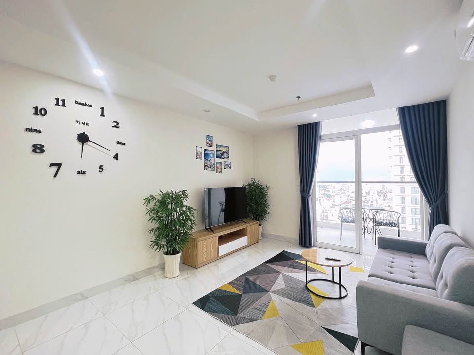 Căn hộ Happy Sky Tân Lập 83m² giá 18 triệu - Ban công rộng rãi nhìn ra thành phố!