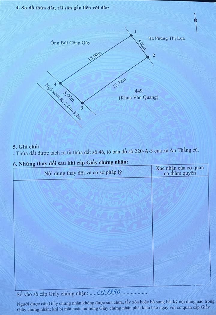 Đất nền An Thắng An Lão 70m² giá chỉ vài trăm triệu - Đầu tư sinh lời ngay!