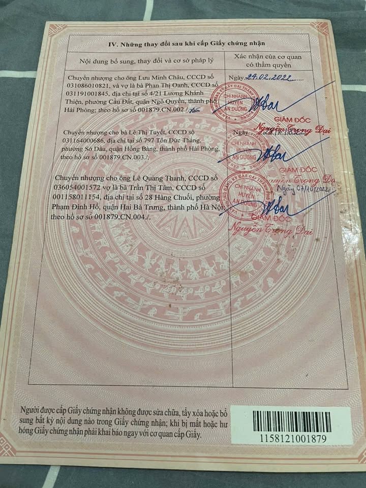 Nhà 3 tầng tại An Dương, Hải Phòng 68m² giá 2.85 tỷ - Chính chủ bán gấp!