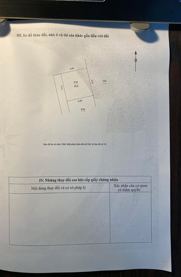 Đất nền ngõ 156 Tam Trinh 45m² giá 8 tỷ - Sổ đỏ chính chủ, vuông vức!