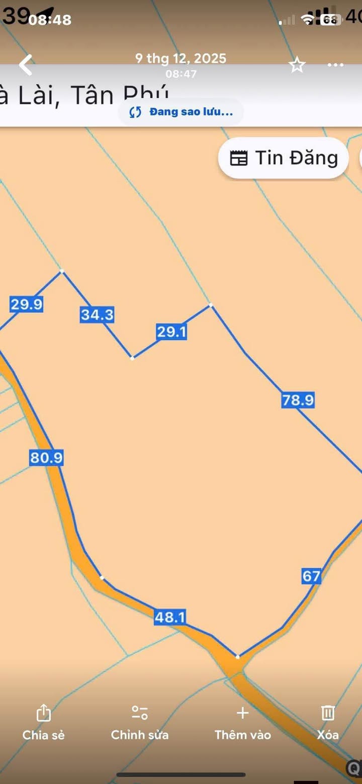 Đất Tà Lài, Tân Phú, Đồng Nai 7300m² giá 2.999 tỷ - Đầu tư sinh lời lý tưởng!