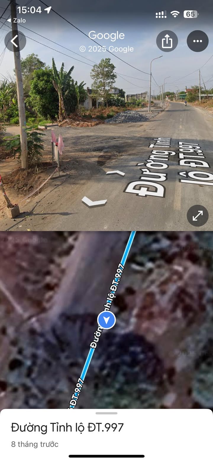 Đất nền lô góc 689m² Tỉnh Lộ 997, Châu Đức - Giá chỉ 1.85 tỷ!