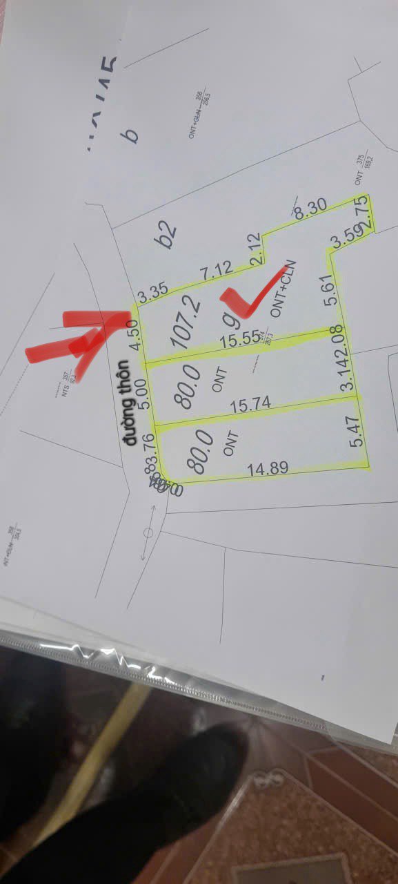 Đất nền thôn Long Nãi, xã Độc Lập, 107m² giá chỉ 6xx triệu - Đầu tư sinh lời ngay!