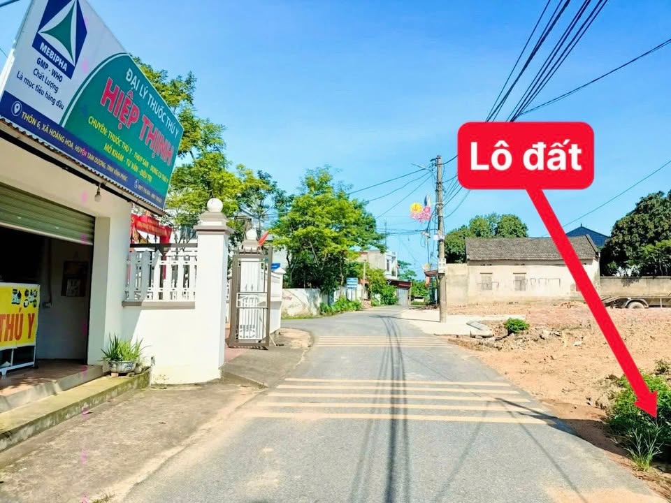 Đất thổ cư thôn 5 Hoàng Hoa Tam Dương 110m² giá 1.2 tỷ - Vị trí đắc địa gần chợ!