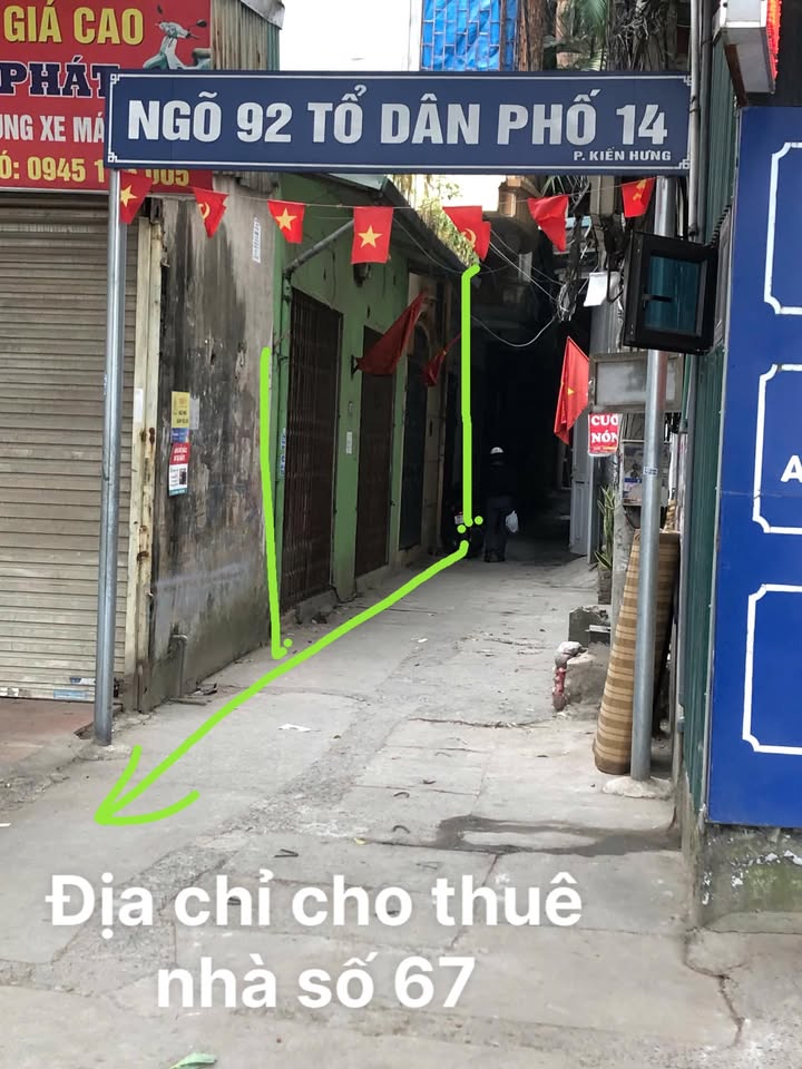 Cho thuê phòng trọ 70m² tại phường Kiến Hưng - Không gian tiện nghi, thích hợp cho sinh viên