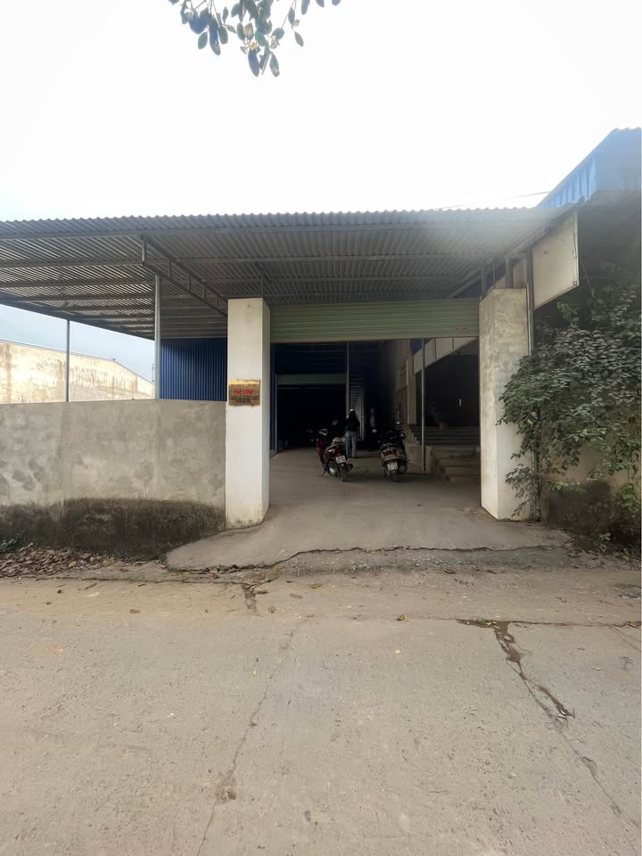 Cho thuê nhà xưởng Tân Lập, Thái Nguyên 600m² - Vị trí đẹp, giao thông thuận tiện