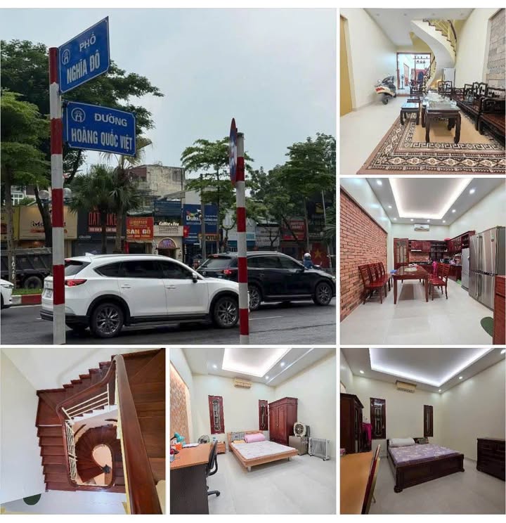 Nhà phố Nghĩa Đô, Cầu Giấy 70m² giá 35-36 tỷ - Ô tô vào nhà, Sổ đỏ chính chủ!