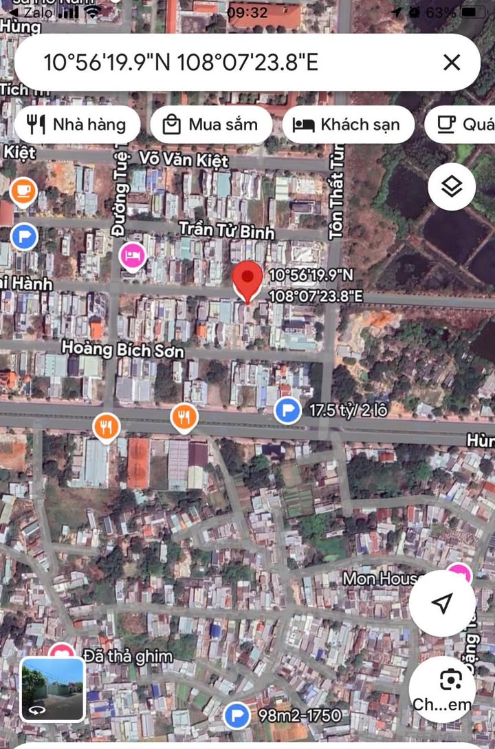 Đất mặt tiền Lê Đại Hành, Phan Thiết 100m² giá 3.6 tỷ - Vị trí trung tâm đắc địa!