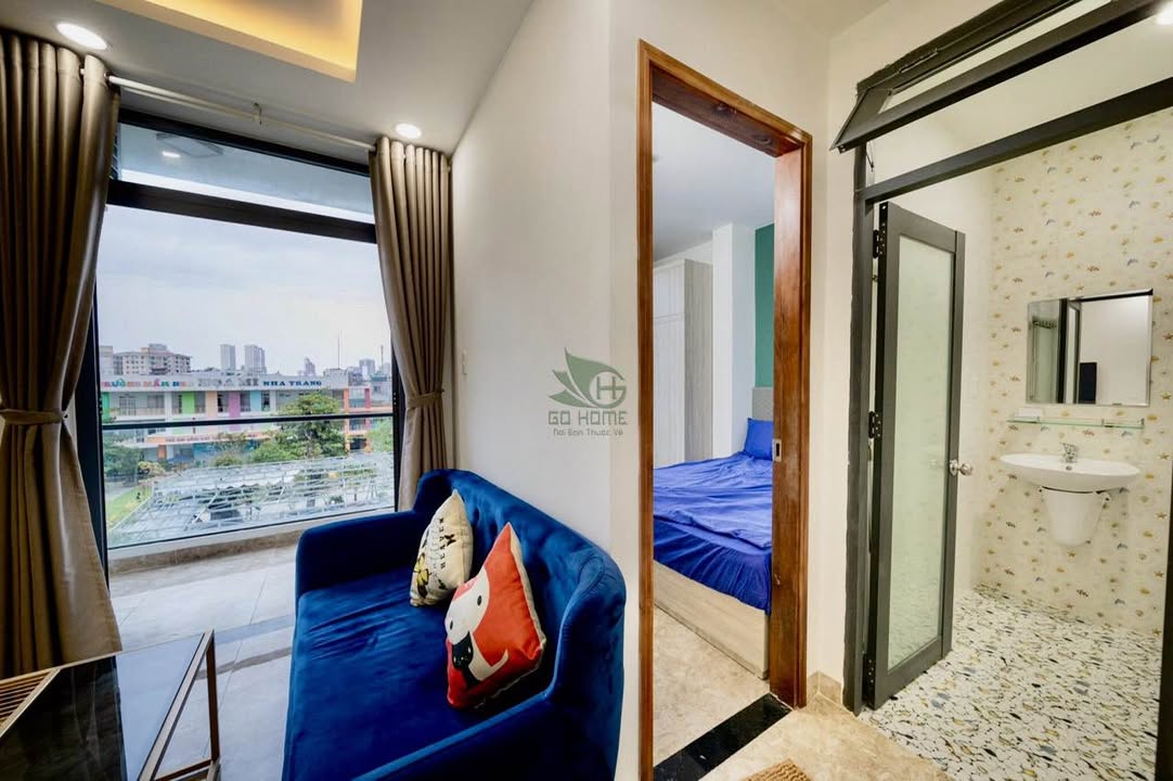 Căn hộ 2PN Phước Hải 50m² giá 7.5 triệu - Hợp đồng 6 tháng, nội thất đầy đủ!