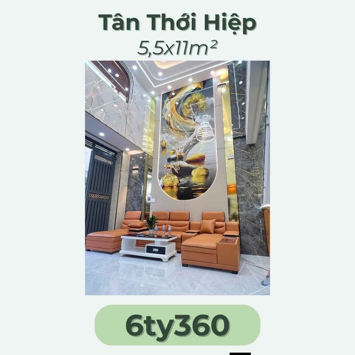 Nhà bán Quận 12 Tân Thới Hiệp 60.5m² giá 6.36 tỷ - Đầu tư sinh lời ngay!