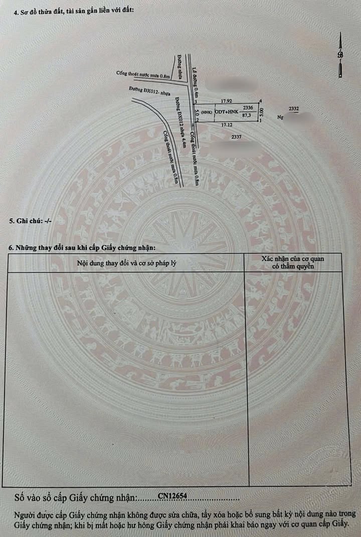 Đất thổ cư 60m² Phú Mỹ, Thủ Dầu Một - Giá cực tốt, thương lượng ngay!