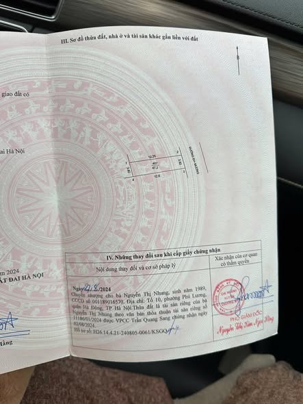 Đất đẹp Đại Yên, Chương Mỹ 47m² giá chỉ 2 tỷ - Sổ đỏ chính chủ!