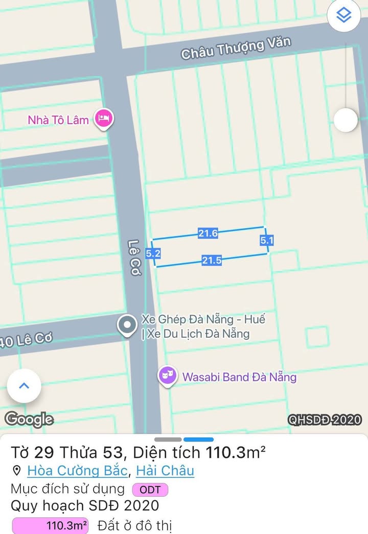 Nhà 4 tầng mặt tiền đường Lê Cơ, Hải Châu 110m² giá 8.5 tỷ - Đầu tư sinh lời, ở lâu dài!