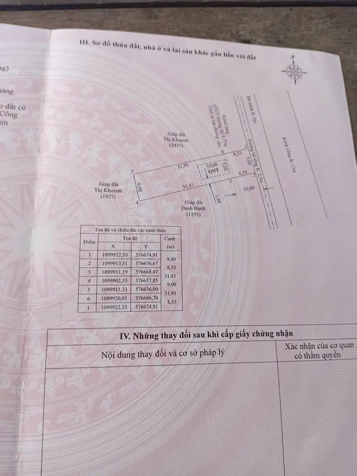 Đất nền 352m² ấp Tân Hưng, xã Giục Tượng, giá 450 triệu - Đầu tư sinh lời!