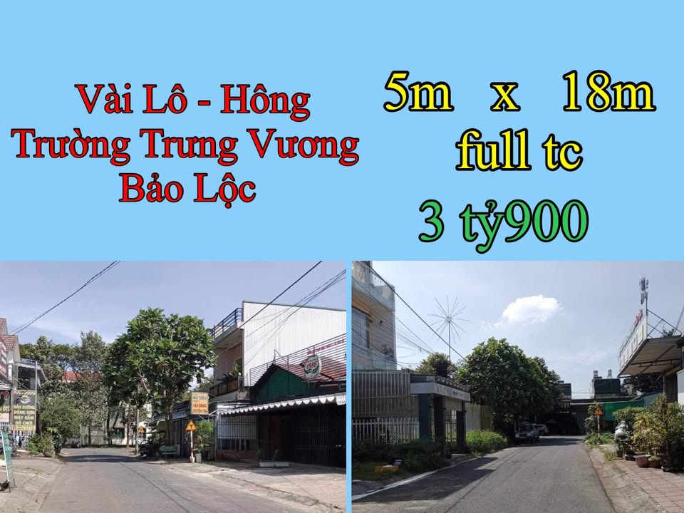 Đất nền D1 Bảo Lộc 90m² giá 3.9 tỷ - Kinh doanh sầm uất!