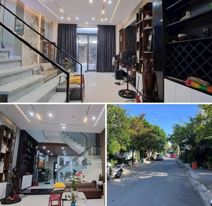 Nhà 3 tầng Hòa Xuân Cẩm Lệ 100m² giá 6 tỷ - Sân ô tô tiện nghi!