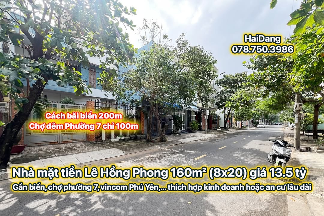 Nhà mặt đường Lê Hồng Phong, Phường 7, 160m² giá 13.5 tỷ - Đầu tư sinh lời ngay lập tức!