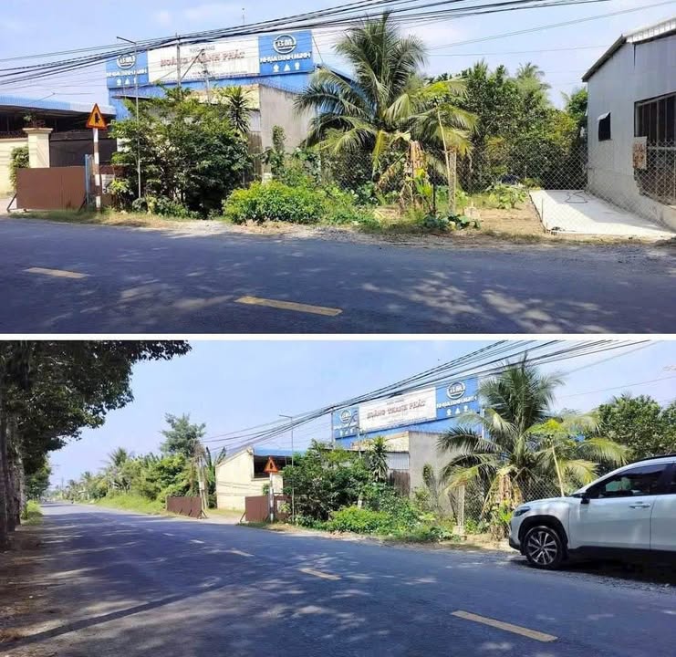Đất 2 mặt tiền 555m² tại Phú Tân, Bến Tre - Giá chỉ 3.2 tỷ!