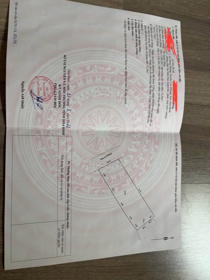 Đất thổ cư 290m² tại Dũng Phong, Cao Phong, Hòa Bình - Tiềm năng đầu tư lớn!