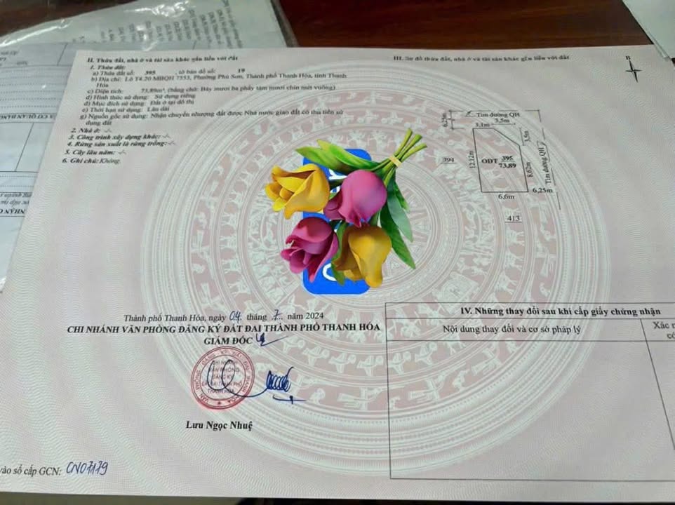 Đất nền Phú Sơn, Thanh Hóa 74m² giá thỏa thuận - Lô đầu ve đẹp, hướng Bắc!