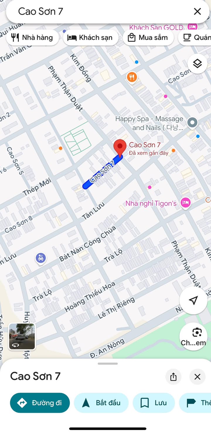 Đất mặt tiền đường Cao Sơn 7, Đà Nẵng 90m² giá 4.5 tỷ - Tiềm năng lớn gần bãi tắm!