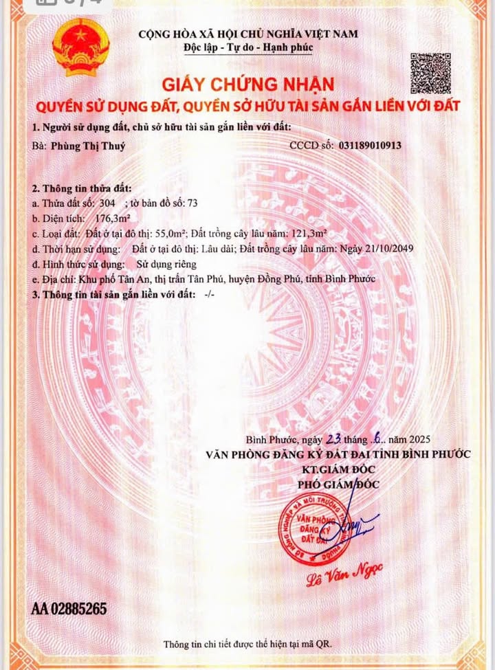 FrontHouse khu phố Tân An, DT741, 176m² giá 6 tỷ - Mặt tiền kinh doanh lý tưởng!