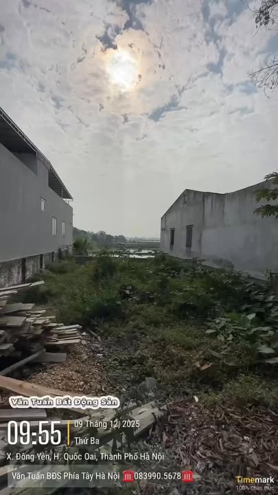 Đất thổ cư Quốc Oai 204m² giá 5.1 tỷ - Tiềm năng sinh lời lớn!