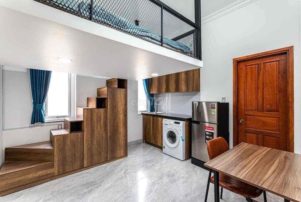 Căn hộ Duplex Đặng Thùy Trâm, Bình Thạnh 28m² chỉ 6 triệu - Full nội thất tiện nghi!