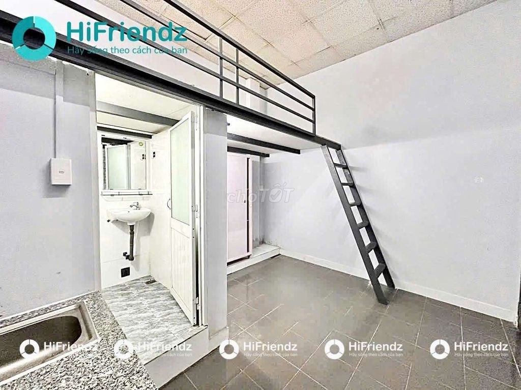 Phòng trọ có gác tại Trung Lang, Tân Bình 25m² giá 4.3 triệu - Không giới hạn người ở!