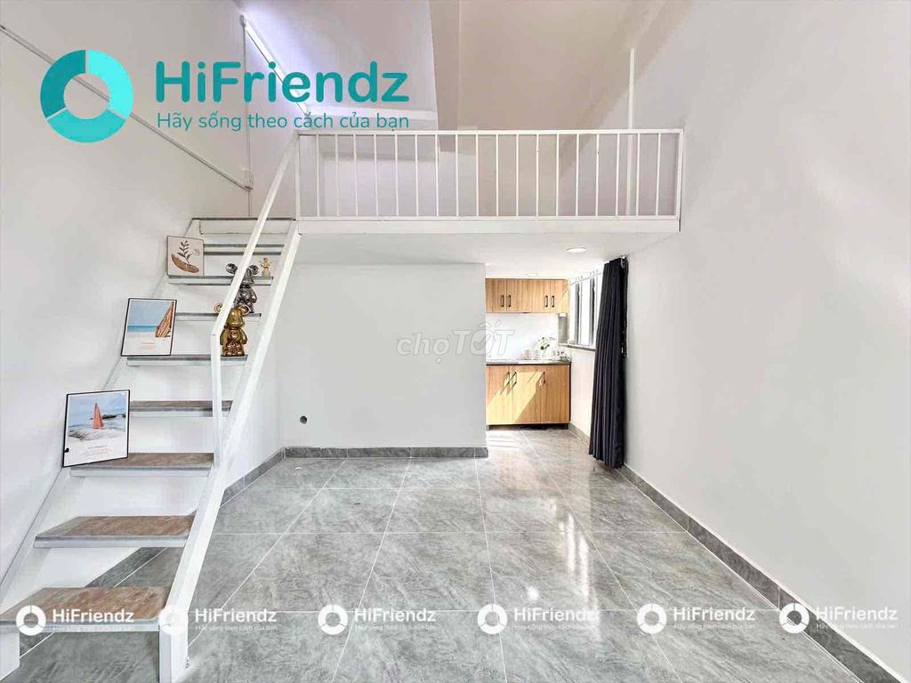 Phòng trọ gác xếp mới 35m² giá 4.5 triệu - Tiện nghi ngay trung tâm Bình Thạnh!