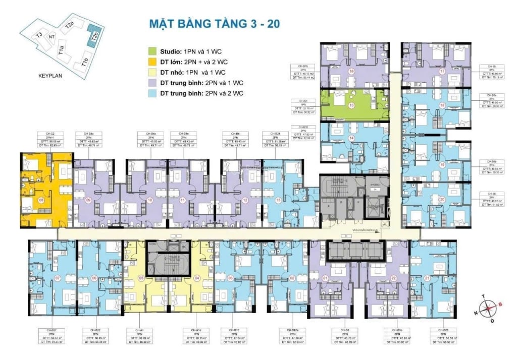Căn hộ Destino Centro Bến Lức 50m² giá 1.38 tỷ - Đầu tư sinh lời bền vững!