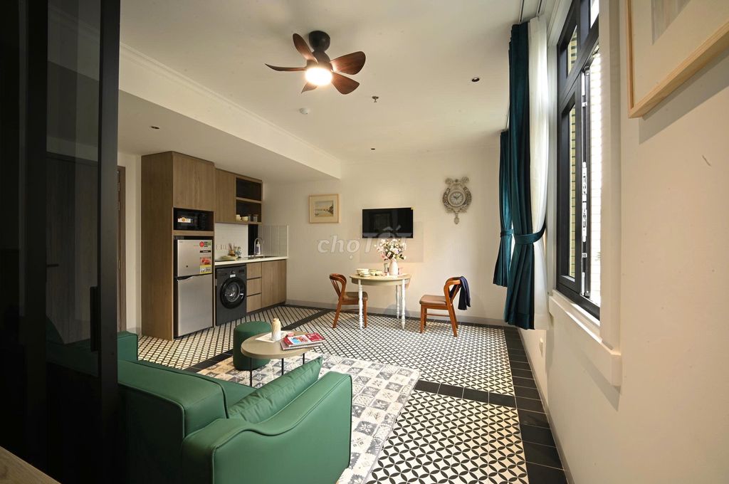 Căn hộ 3T Luxury Apartment Bình Thạnh 45m² giá 12 triệu - Full nội thất cao cấp!